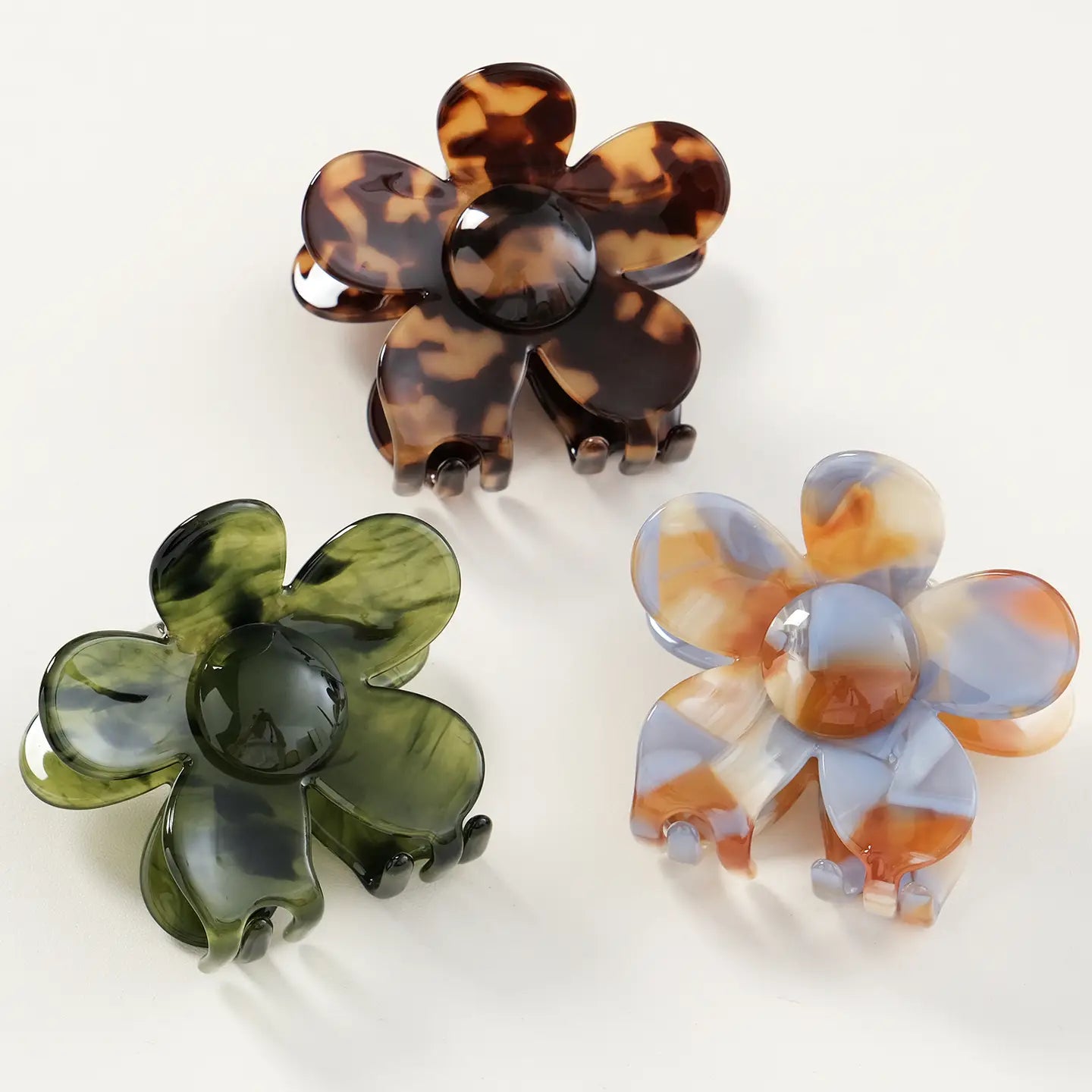 Jasmine Flower Hair Claw