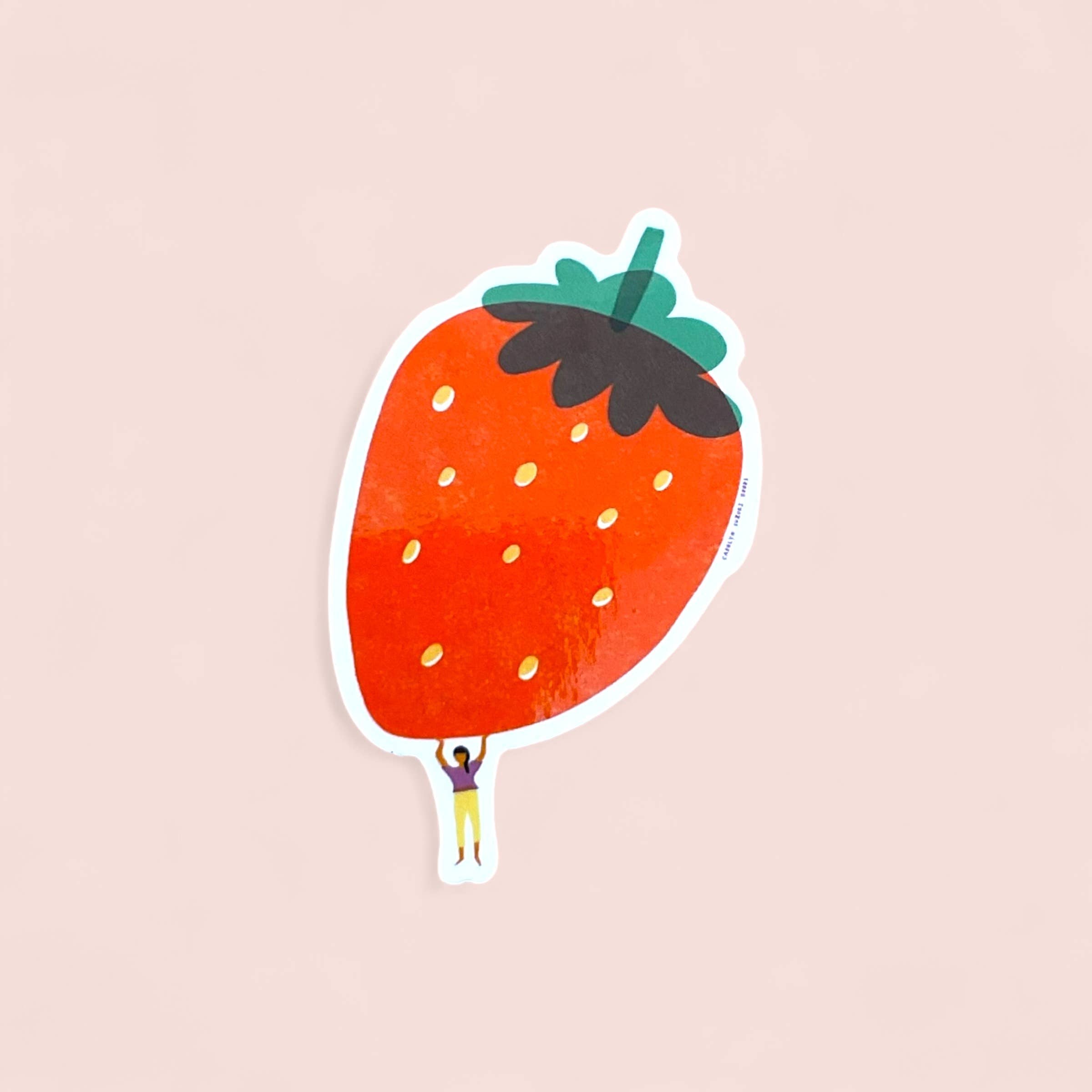 Strawberry Sticker