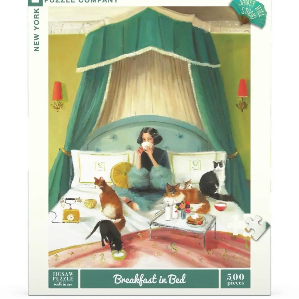 Breakfast In Bed 500 Piece Puzzle