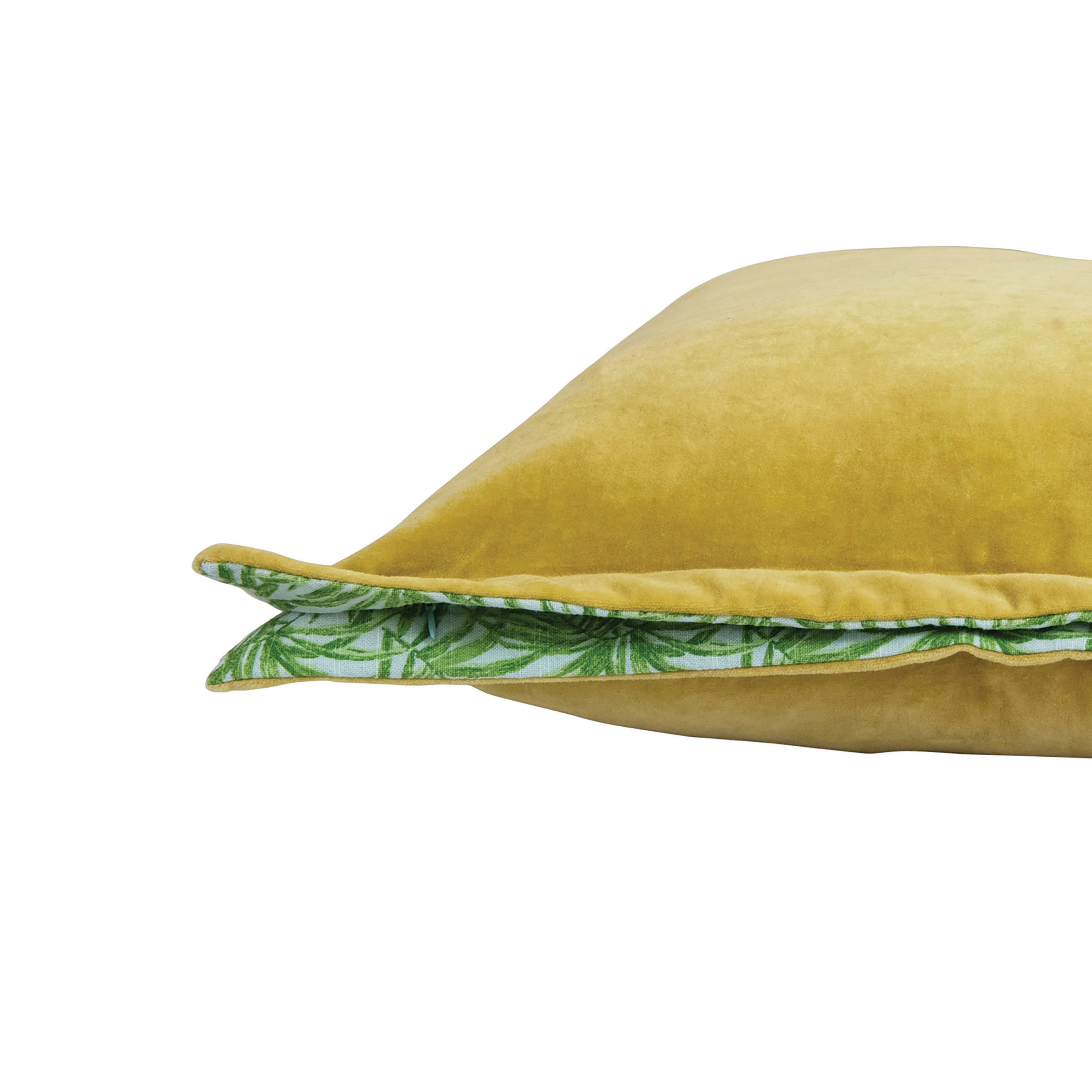 Chartreuse Velvet Pillow