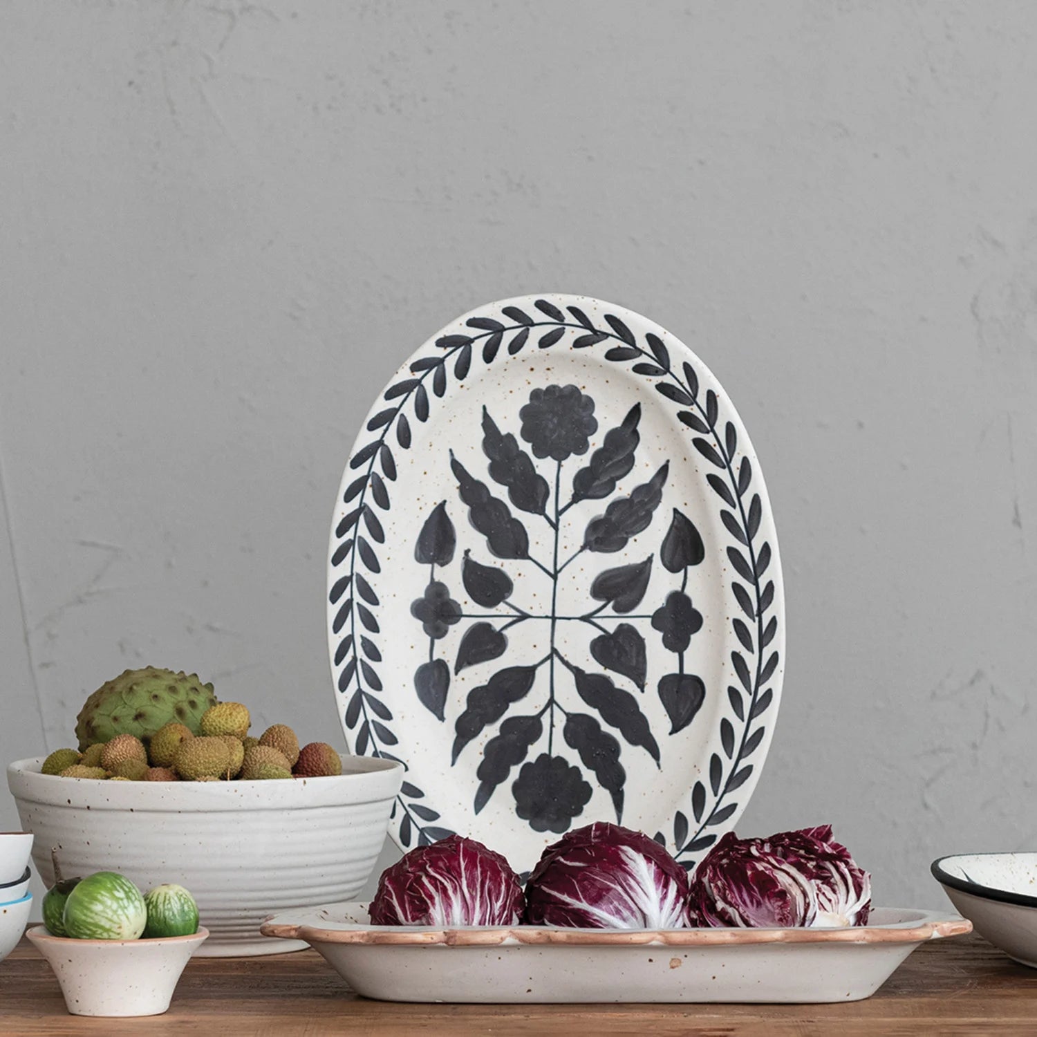 Maeve Floral Platter