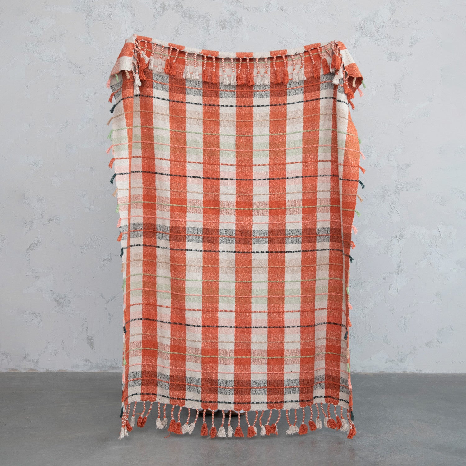 Recycled Cotton Blend Throw