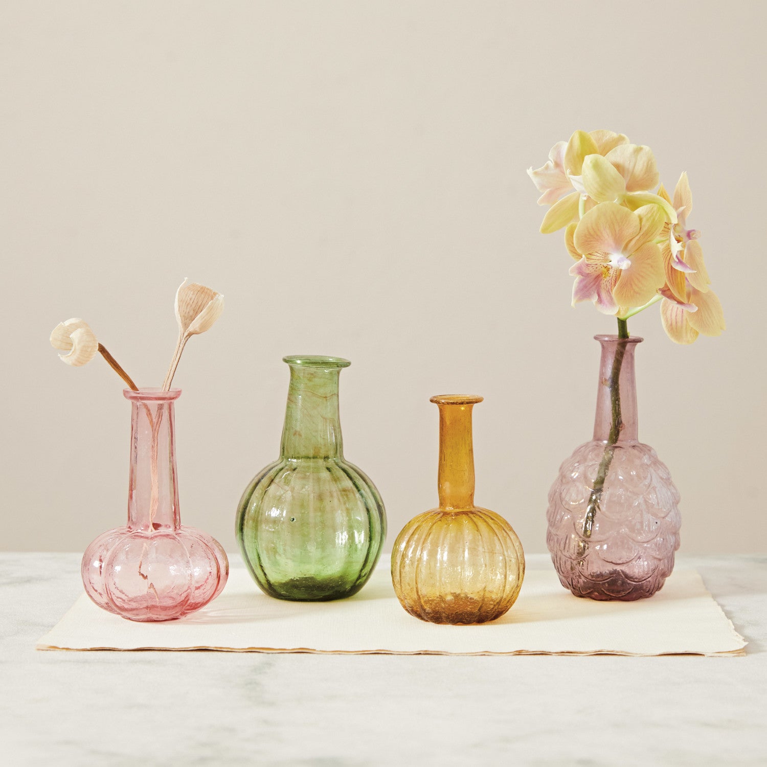 Hand Blown Recycled Vase