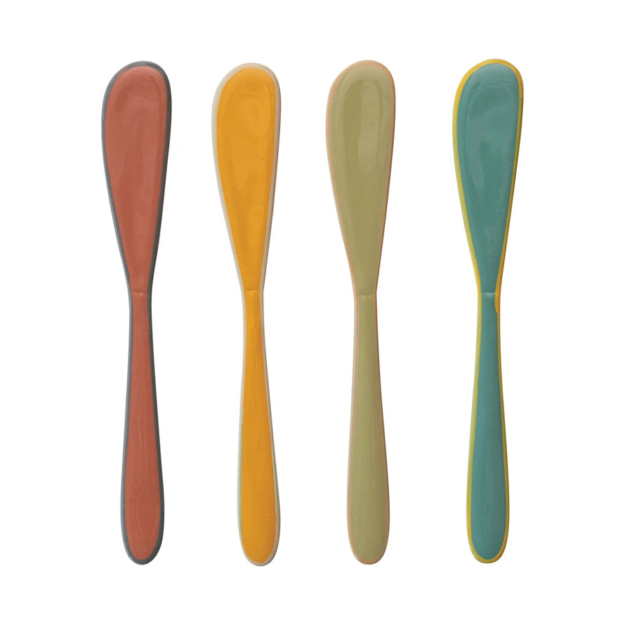 Enameled Canape Knife