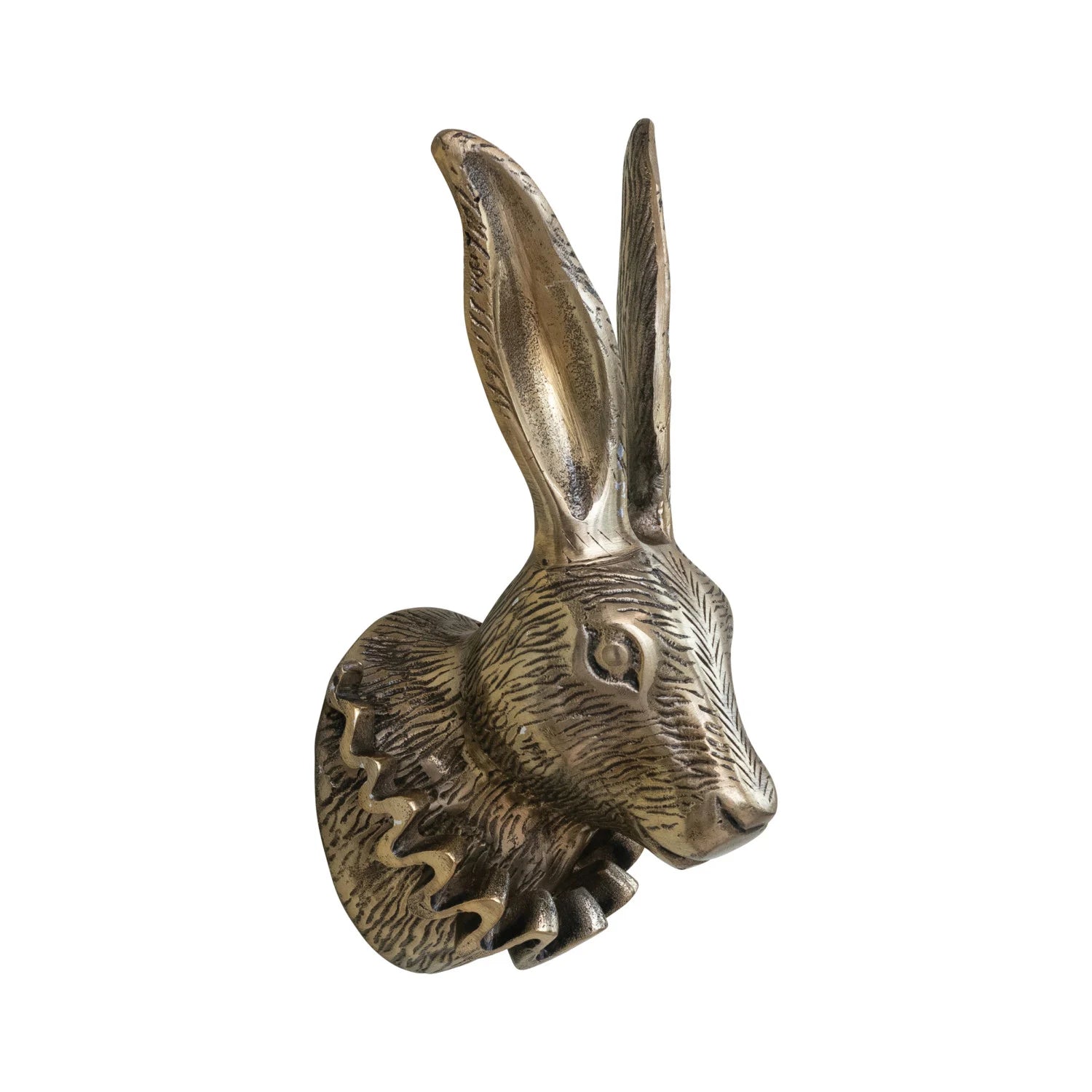 Brass Rabbit Wall Charm