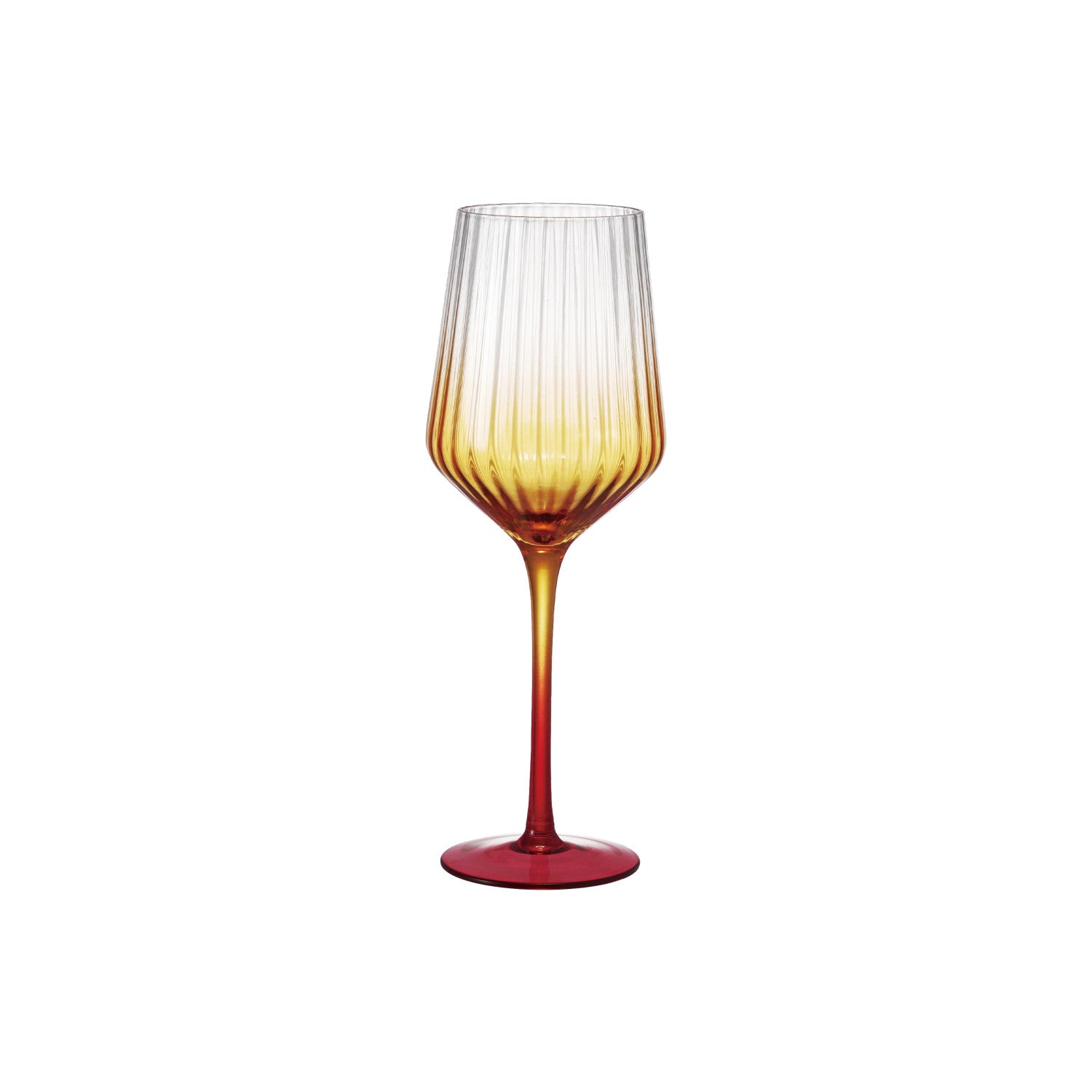 Ombre Stemmed Wine Glass
