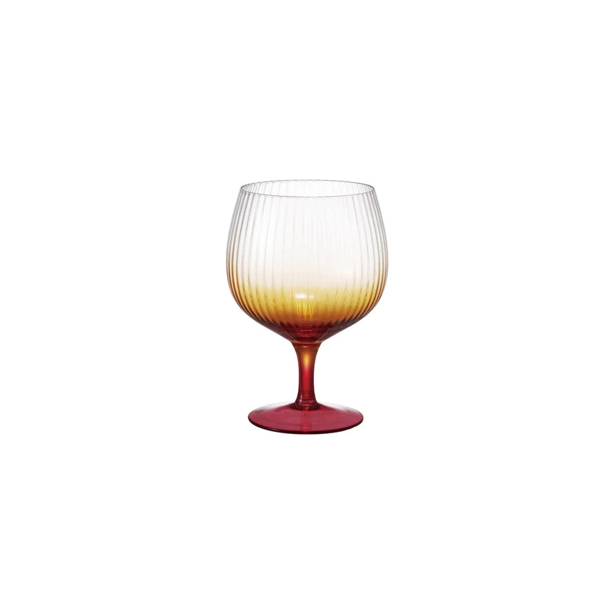 Ombre Stemmed Goblet