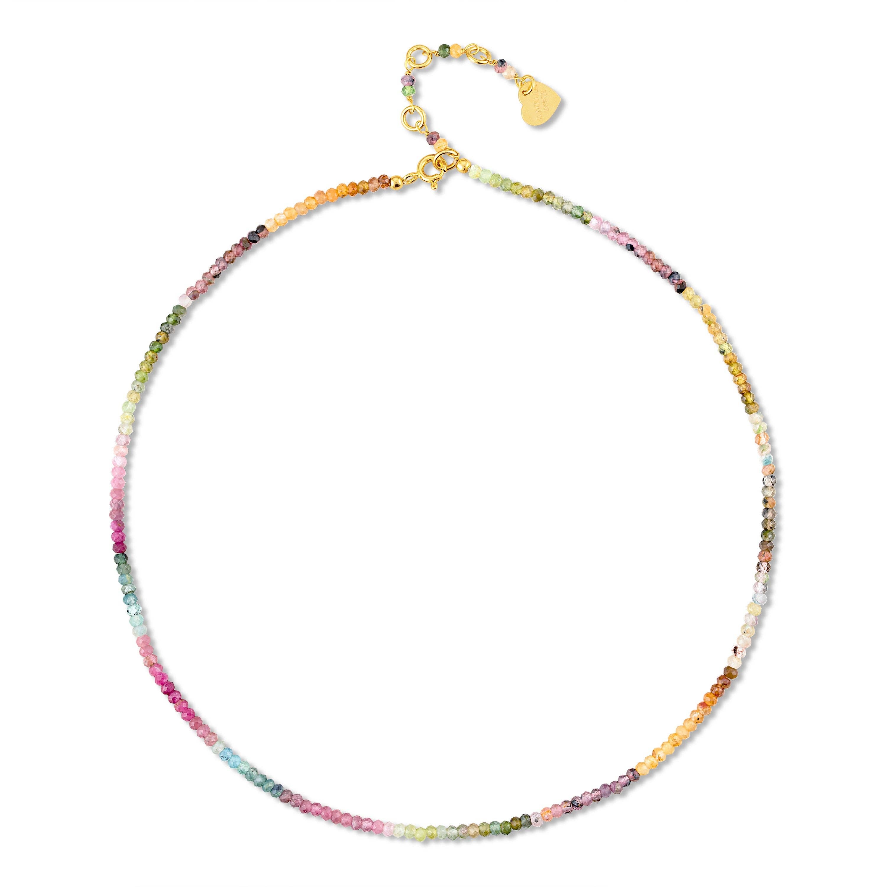 Gemstone Beaded Choker