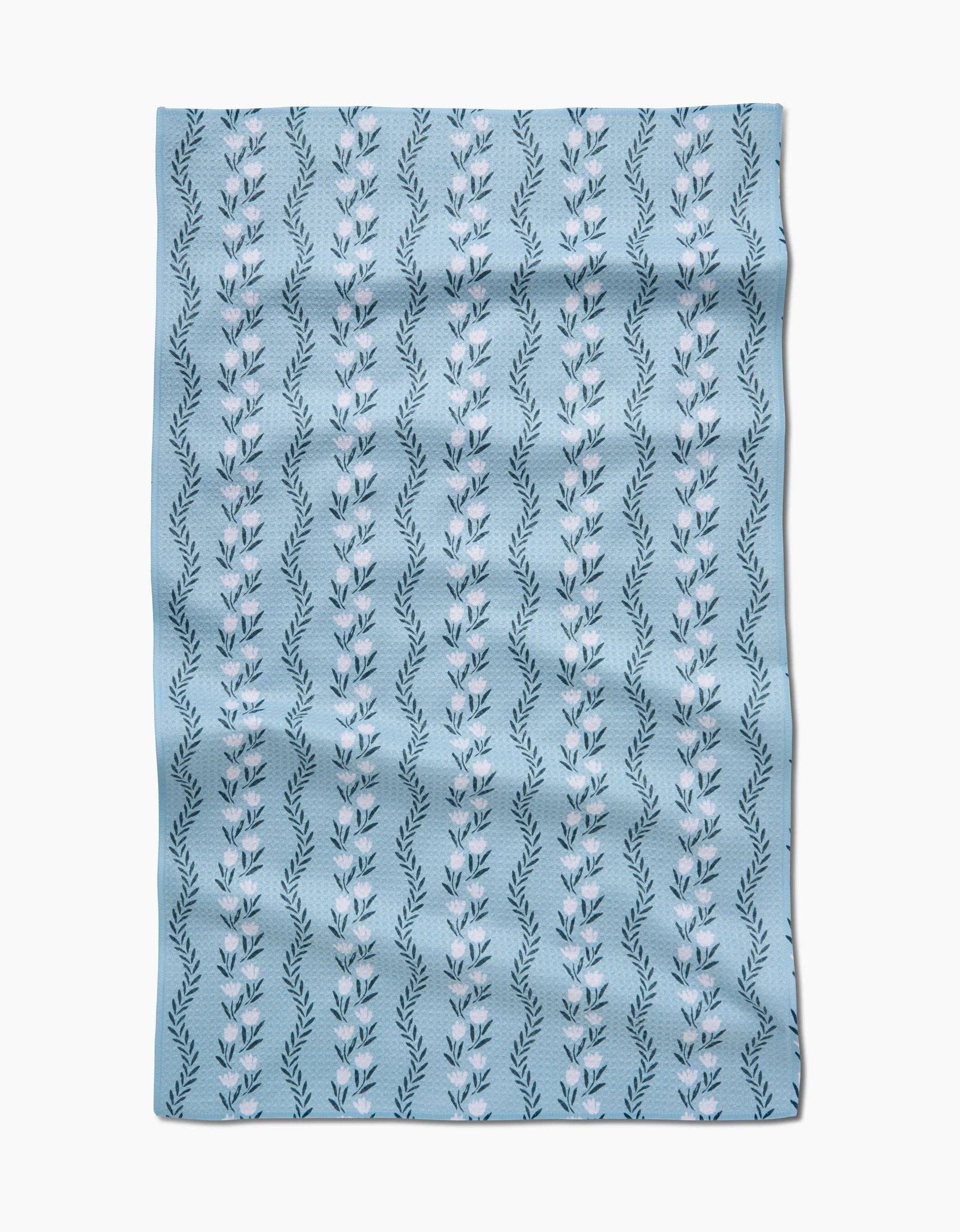 Vintage Floral Tea Towel