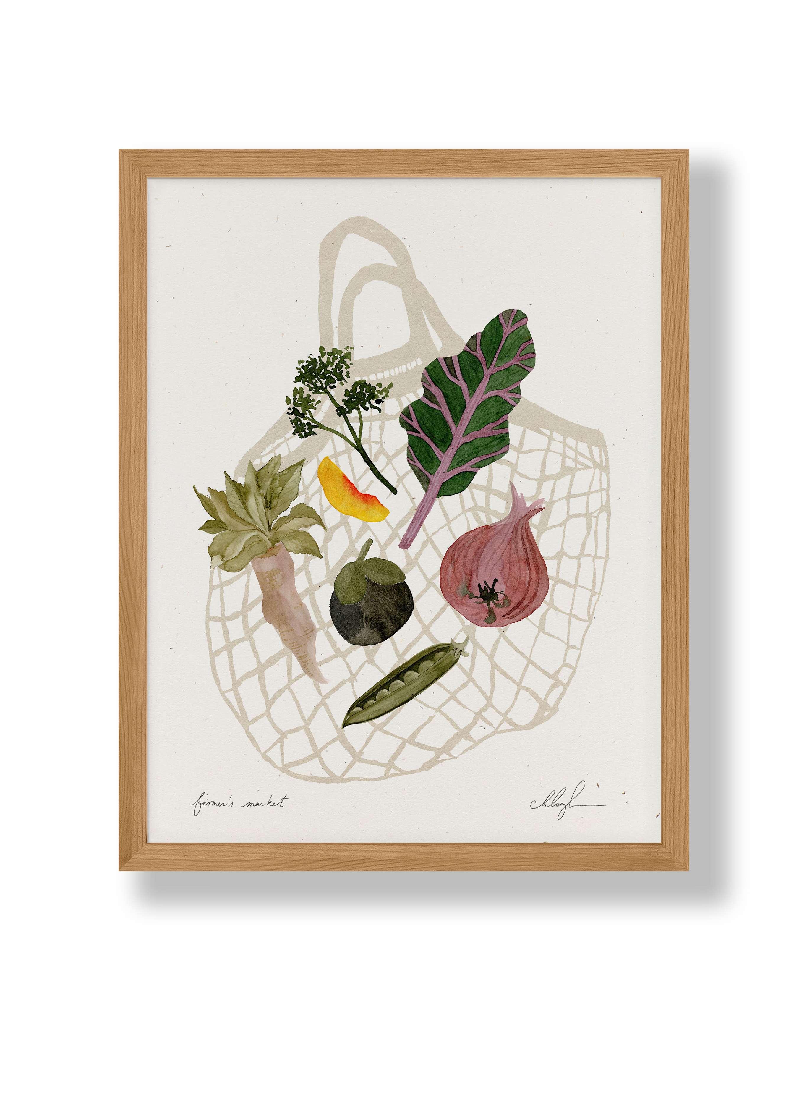 Farmer's Market Print