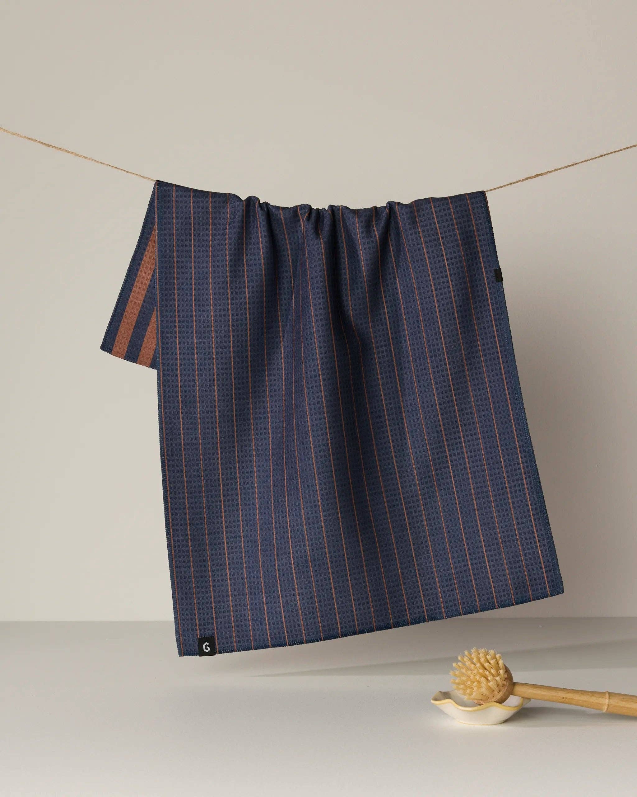 Midnight Stripe Towel