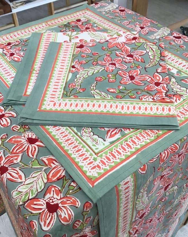 Frangipani Tablecloth 60"x120"
