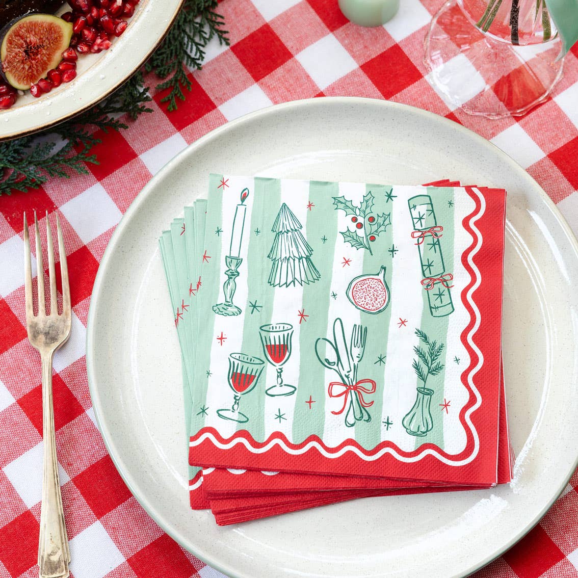 Bon Noel Paper Napkins
