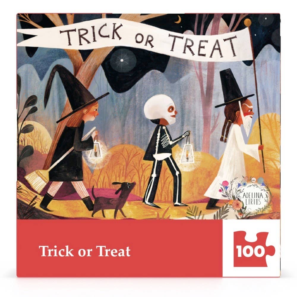 Trick or Treat 100 Piece Mini Puzzle