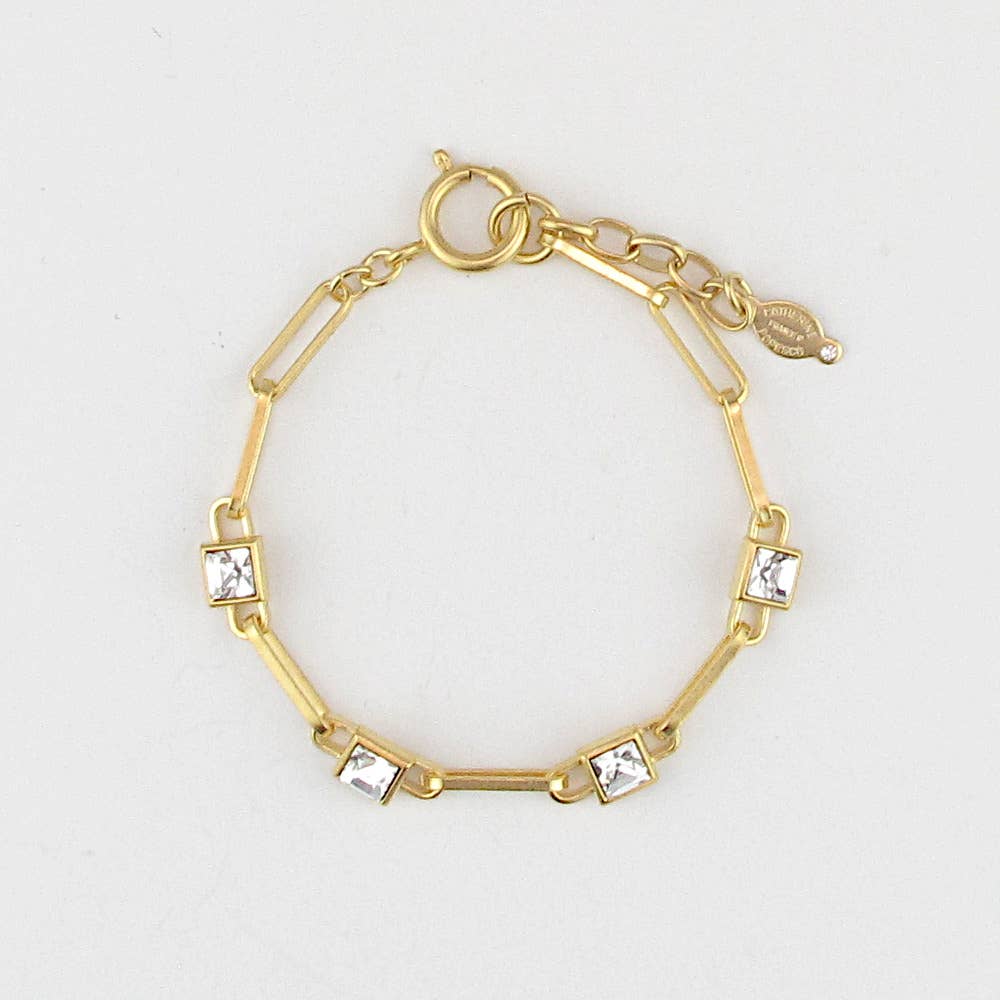 Modern Paperclip Bracelet