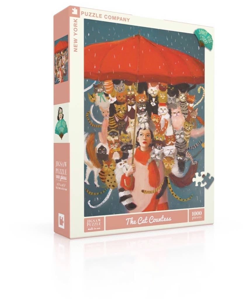 The Cat Countess 1000 Piece Puzzle