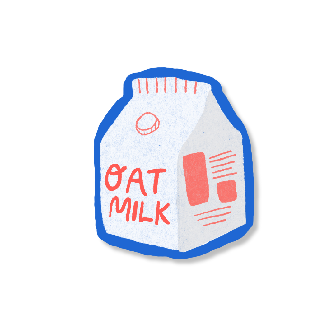 Oat Milk Sticker 