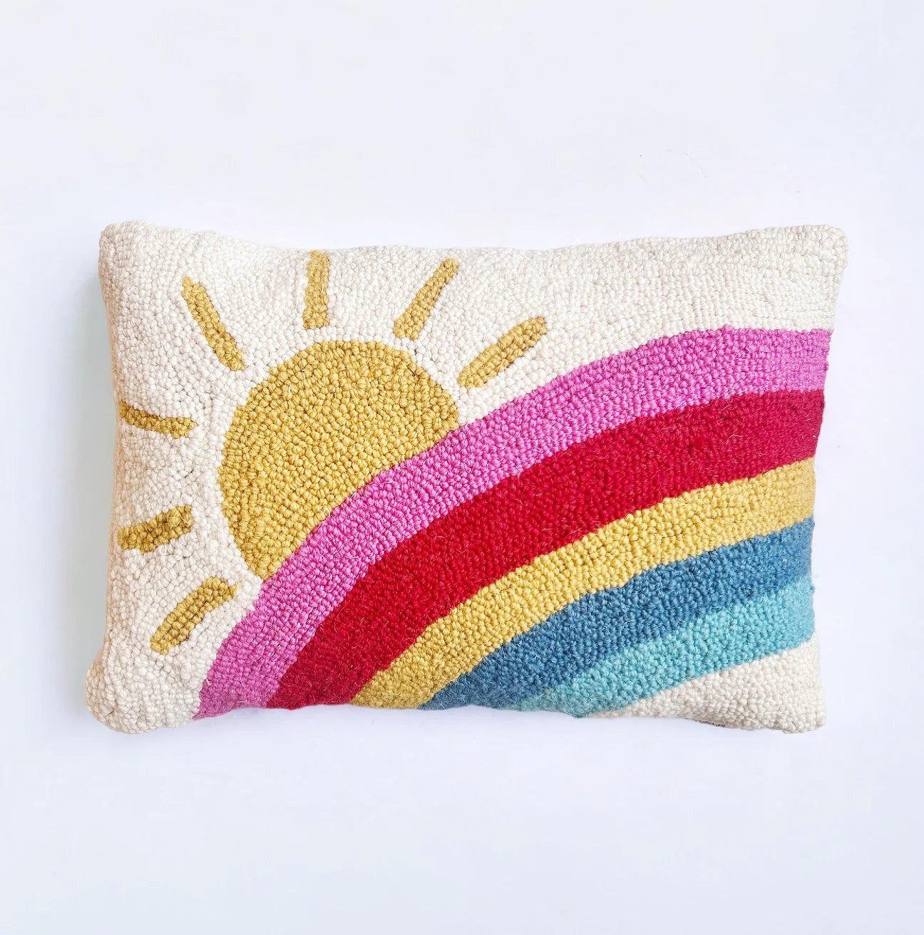 Rainbow Sunshine Hook Pillow