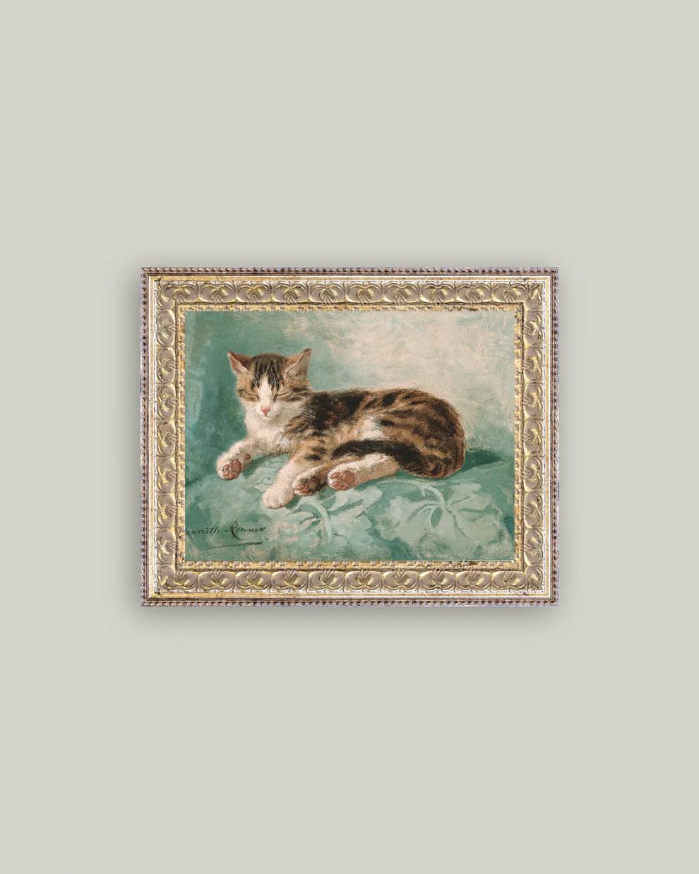 Cat Nap Framed Art