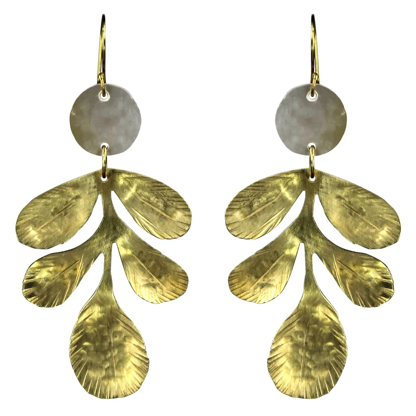 Beldi Leaf Earrings