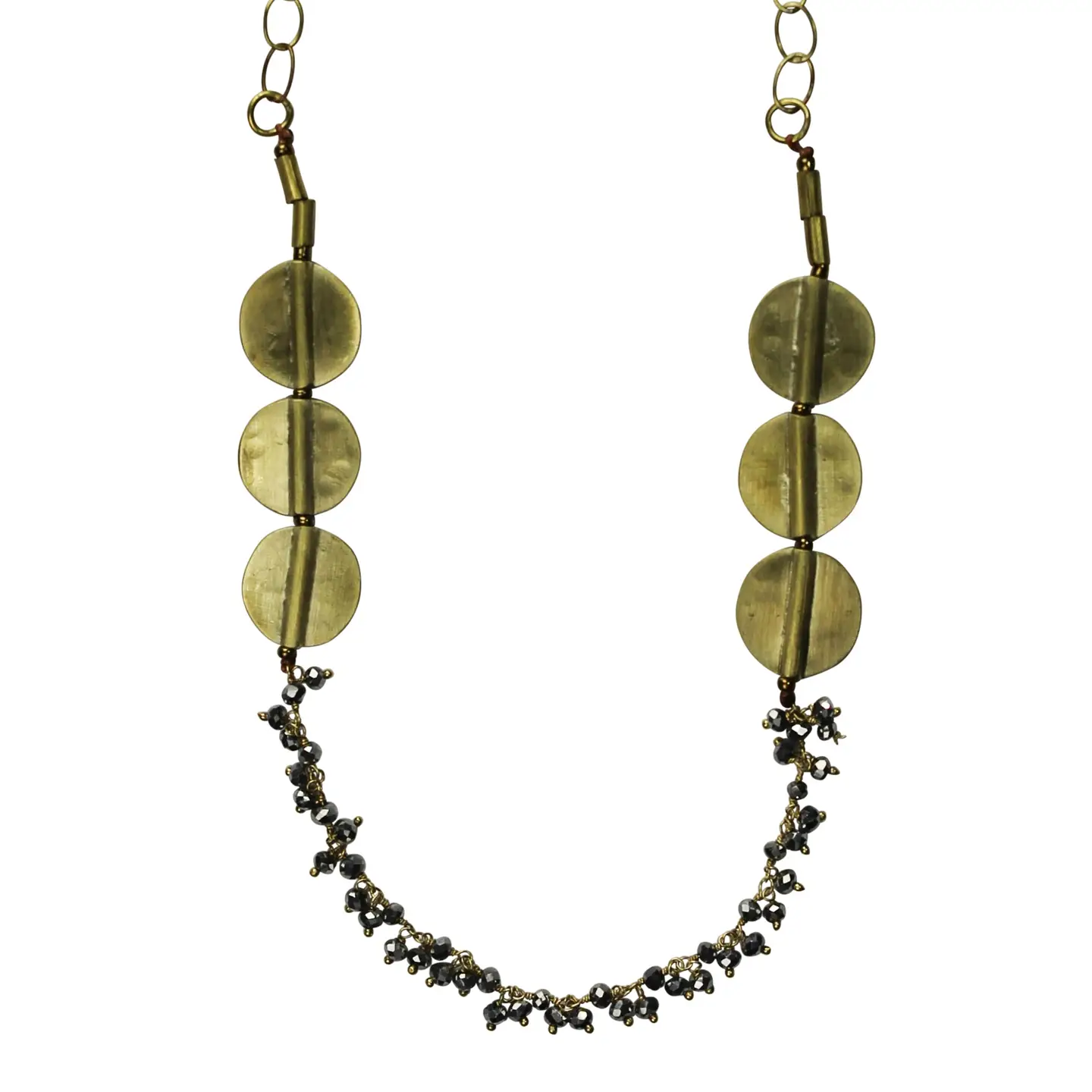 Pyrite Strand Necklace