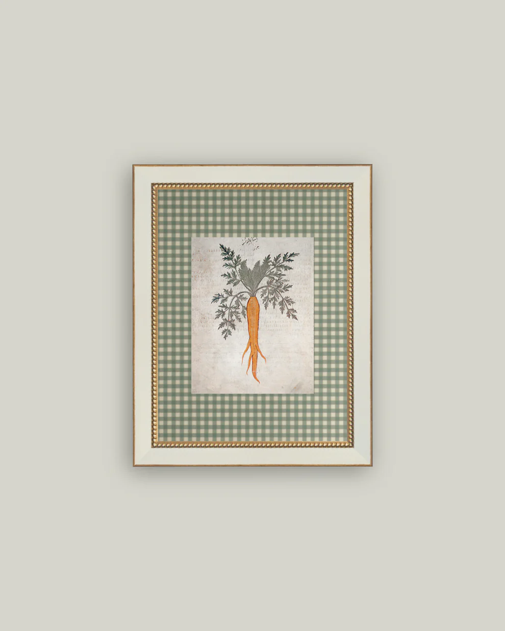 Garden Carrot Framed Art