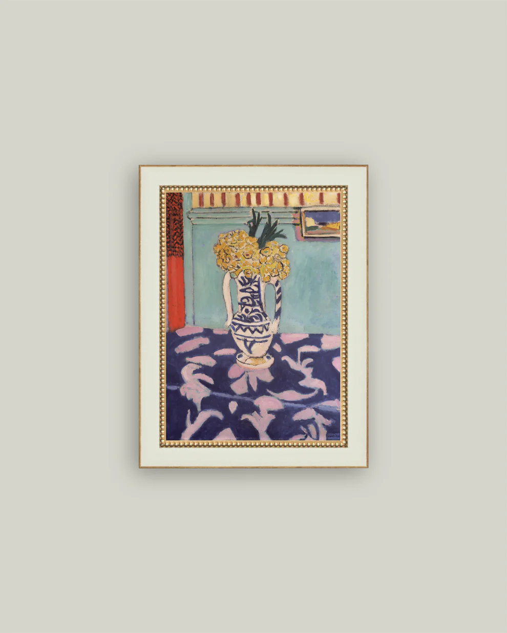 Still Life with Magnolia Framed Art