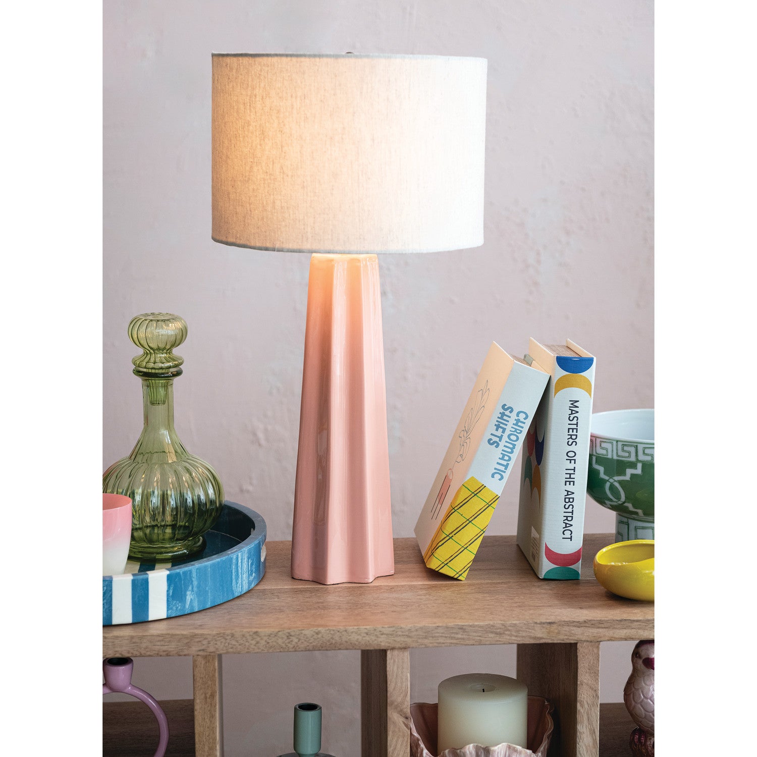 Fluted Table Lamp