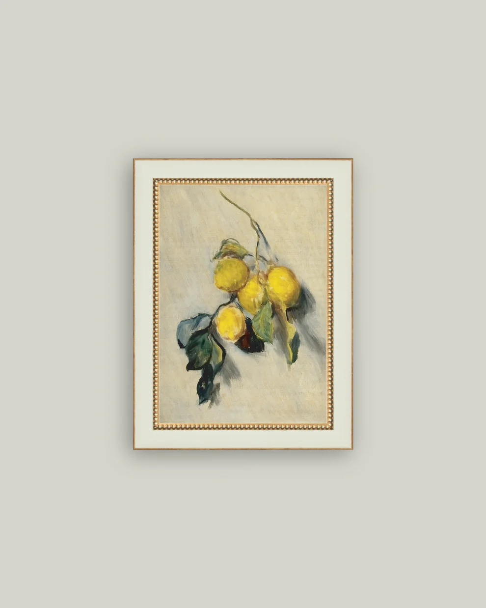 Branch of a Lemon Tree Framed Art