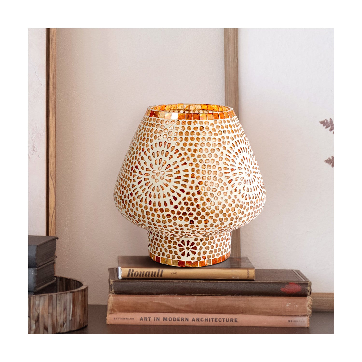 Glass Mosaic Table Lamp
