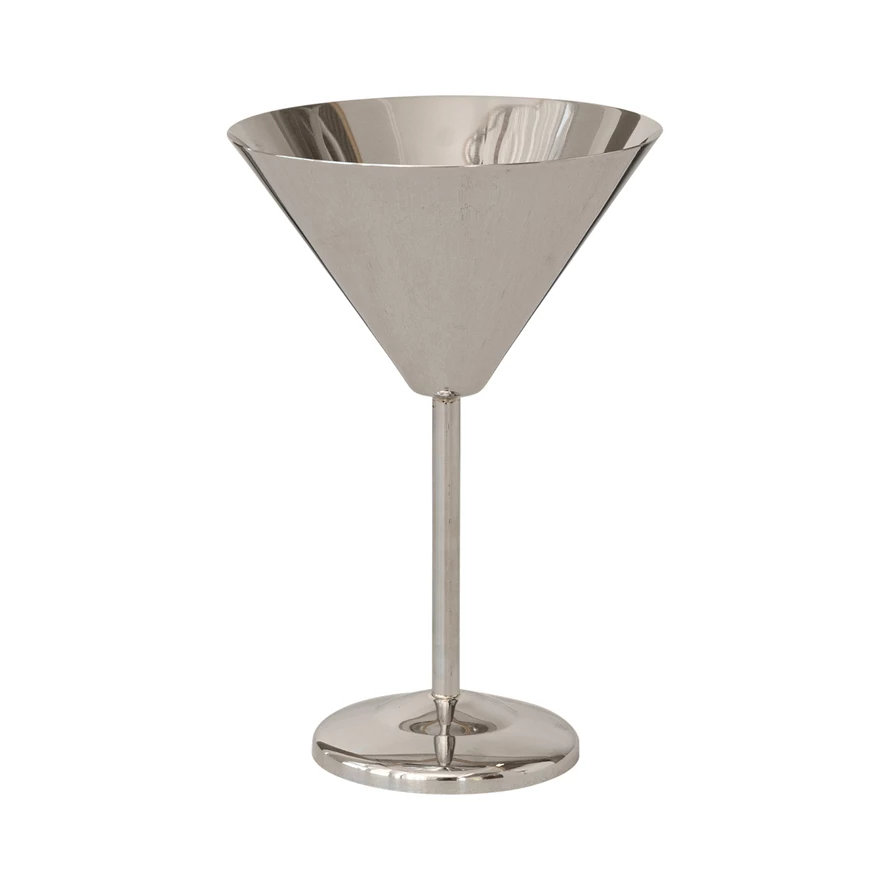 Stainless Steel Martini Glass