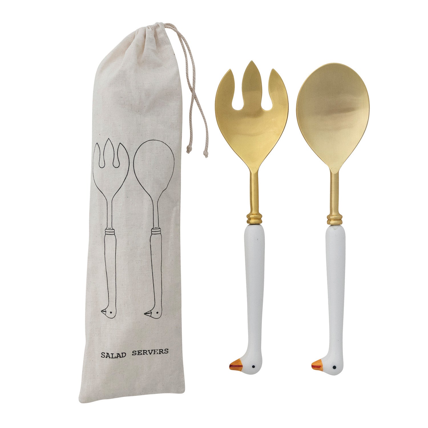 Forth and Home Goose Salad Servers