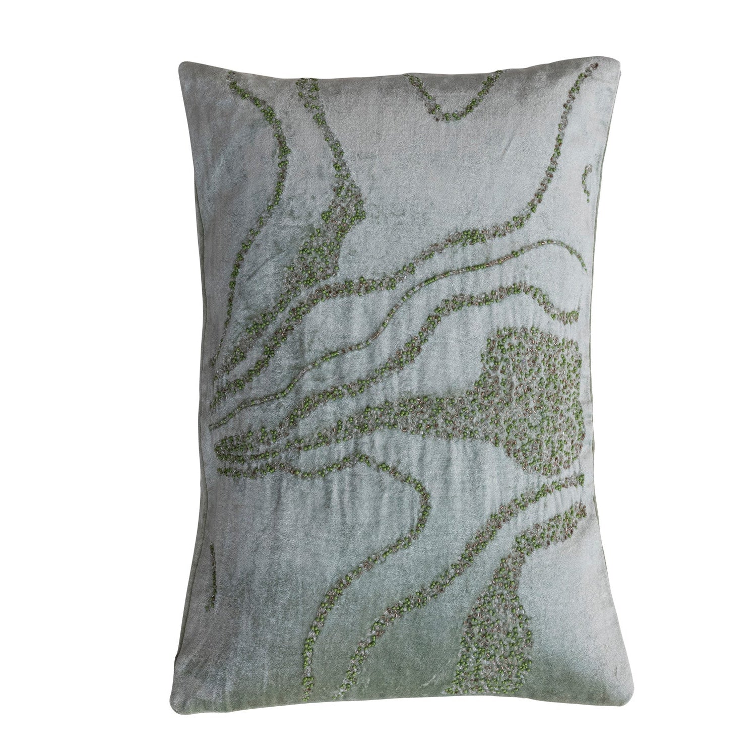 Beaded Lumbar Pillow