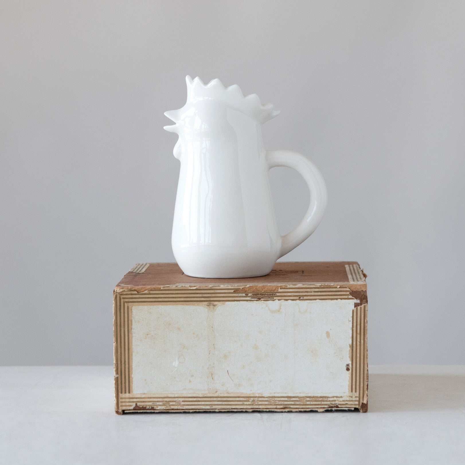 Hen Cream Pitcher