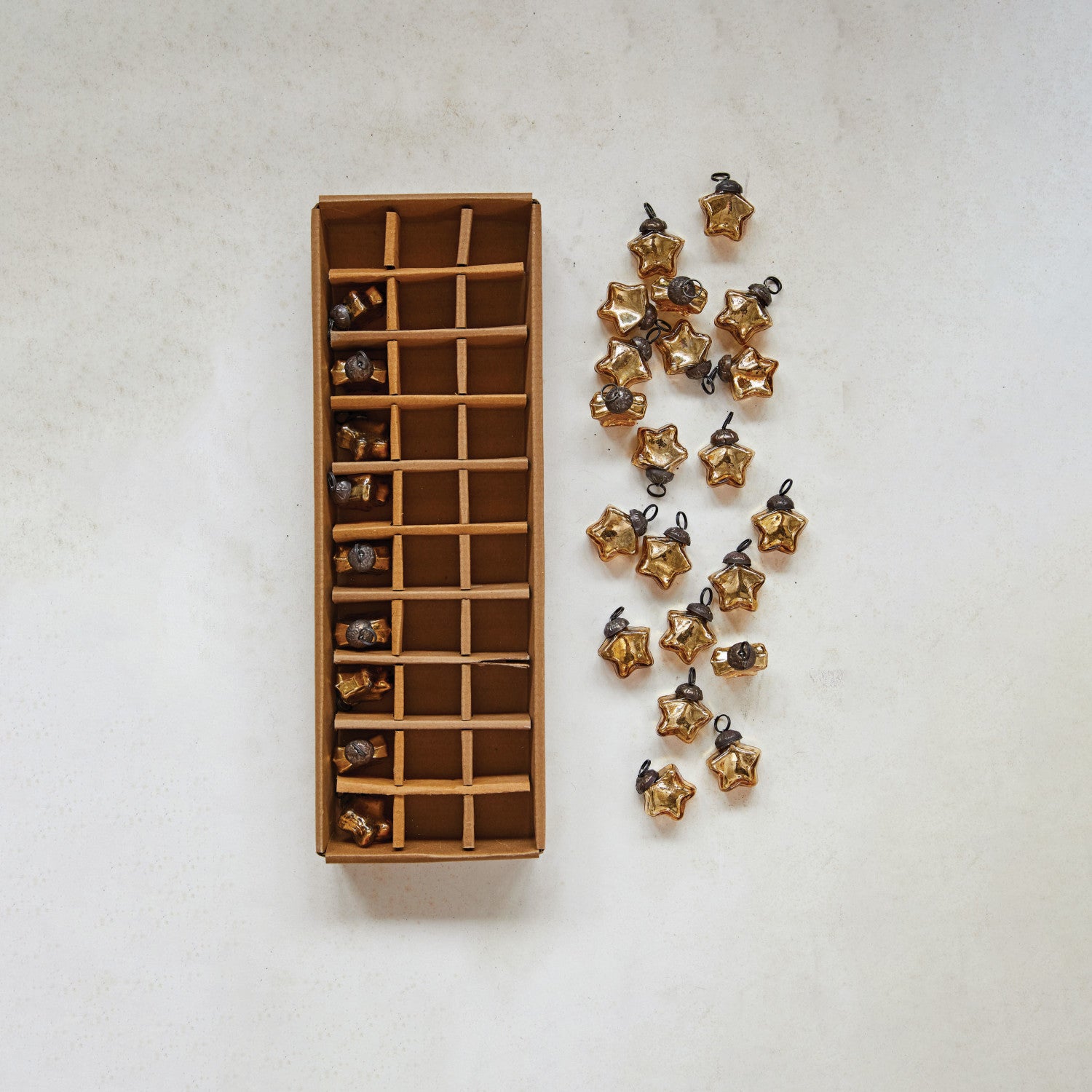 Glass Star Ornaments