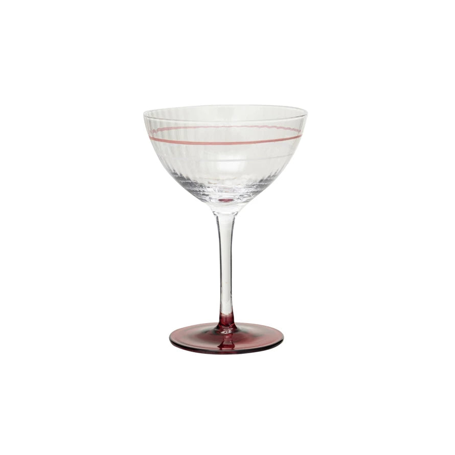 Vintage-Inspired Coupe Glass