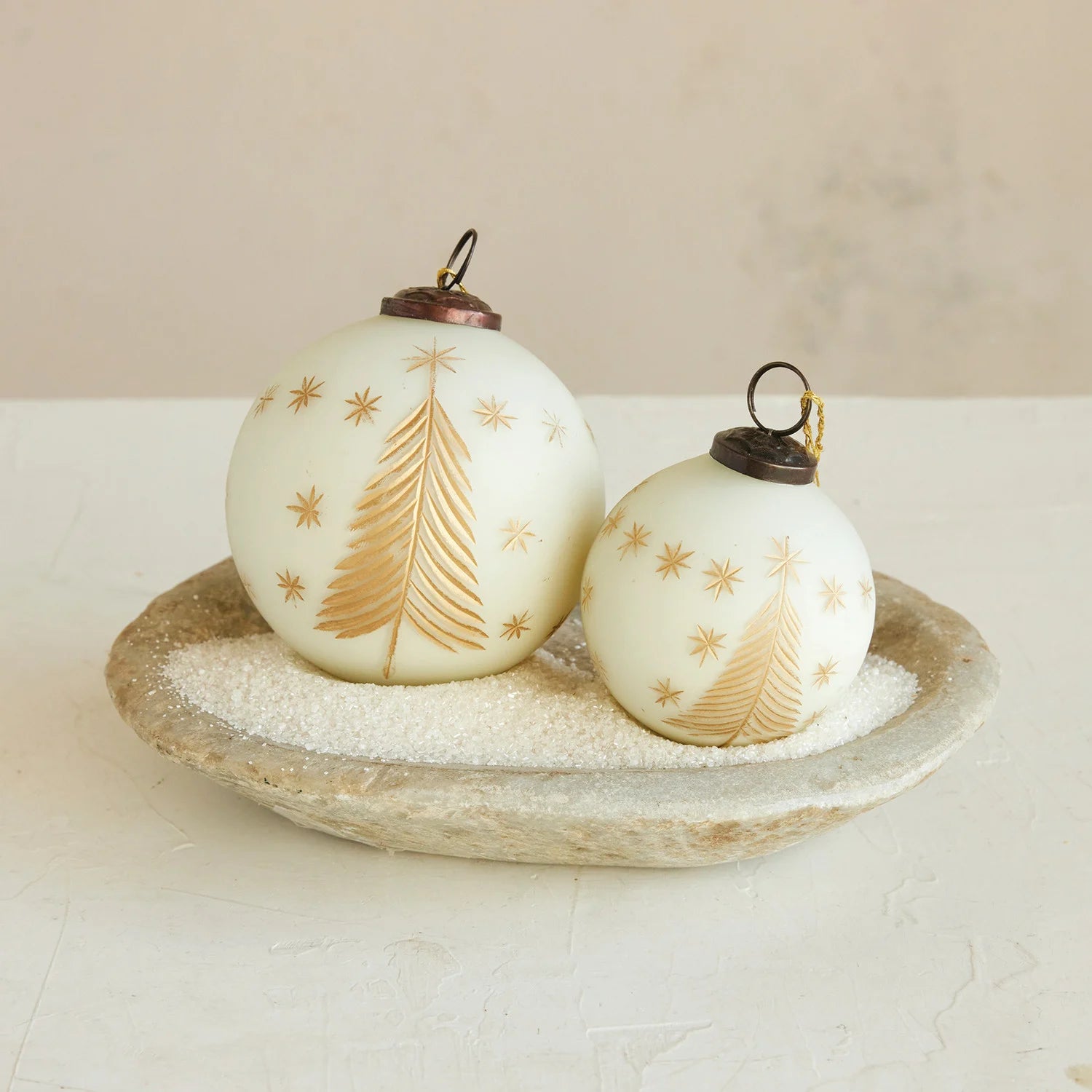 Etched Tree Ornament